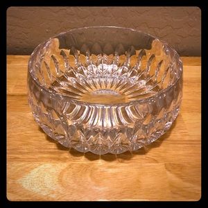 Large Crystal Bowl